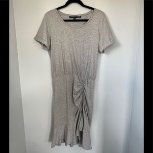 Veronica Beard Scoop Neck Midi Length Dress